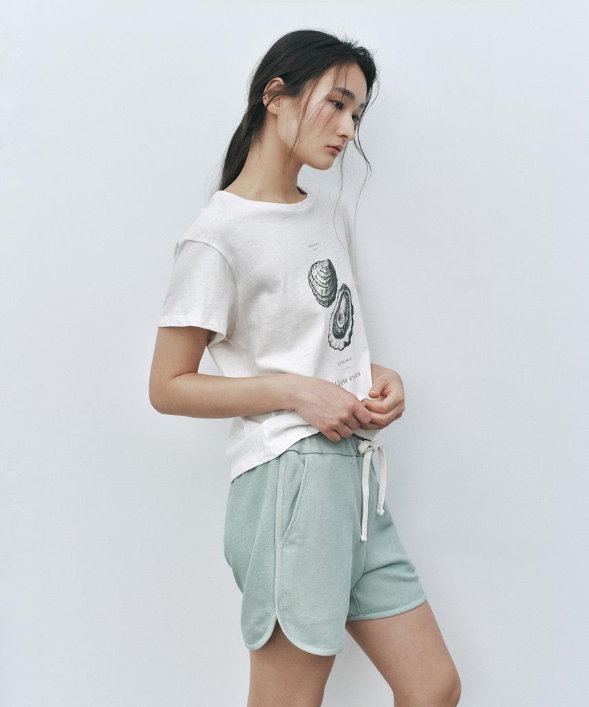 Haipeogeullipeu Moss Wave Shorts