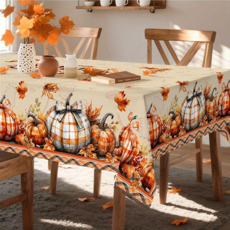 Creative Tablecloth, Home Dining Table, Dustproof, Festive Restaurant Atmosphere, Decorative Tablecloth