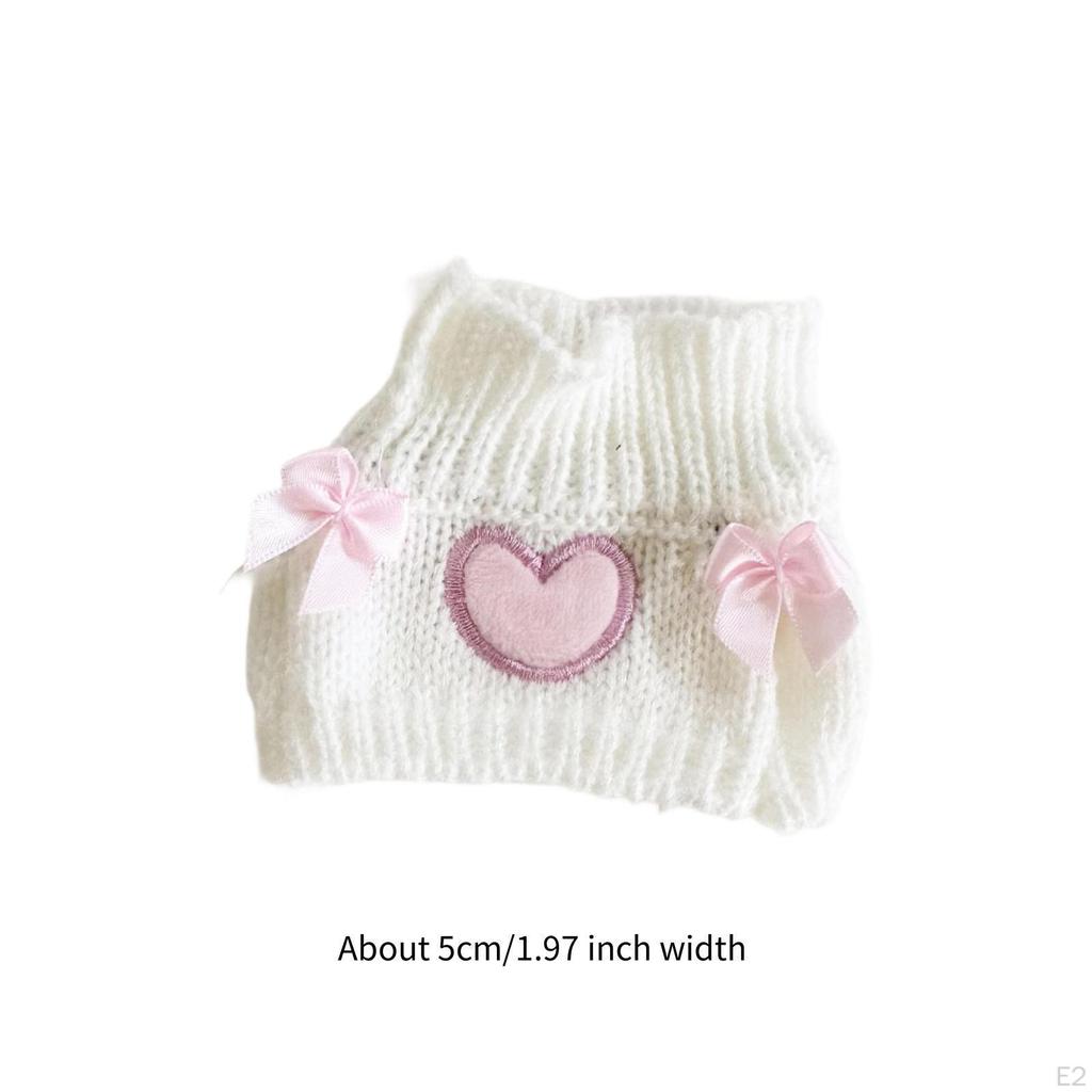 15 cm Plüschpuppenkleidung, Austauschbares Zubehör für Puppen, Kleidung