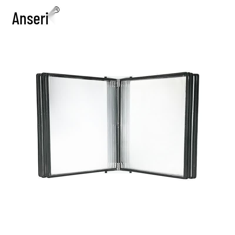 Ansairei Magnetic Wall-Mounted Document Display Rack