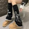 Lolita Knitted Wide Leg Hosiery Y2K Leg Warmers Fashion Calf Sleeves