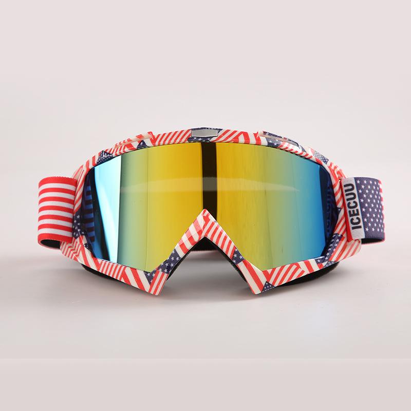 Fahrradbrille Anti-Beschlag und winddicht Sandbrille Jungen und Mädchen Outdoor-Skibrille