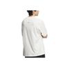 Adidas St Graphic T-Shirt With Letter Print And Drop-Shoulder Sleeves Men Han-Jade-White JI6257