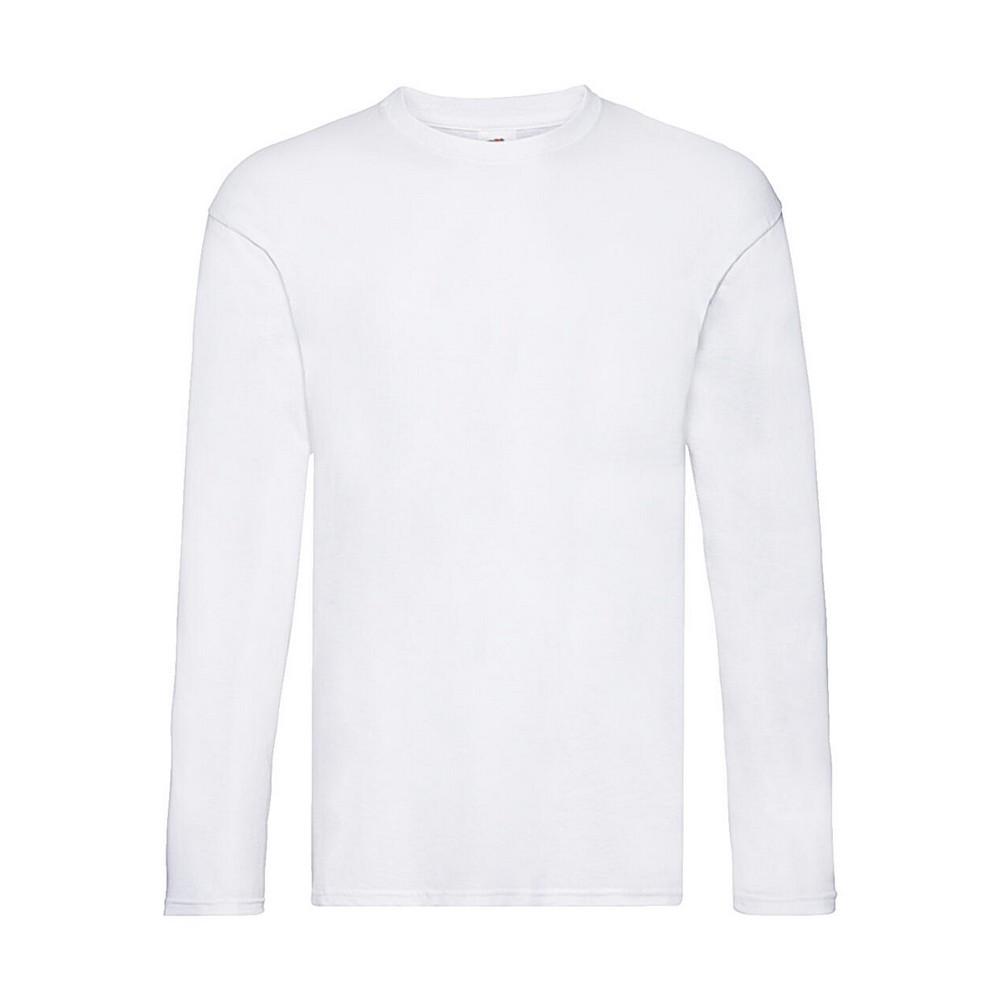 FRUIT OF THE LOOM Mens Original Long-Sleeved T-Shirt