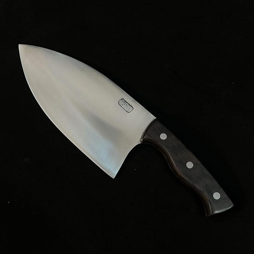 7.3 Inch Chopper Knife 3-Layers BG42 Aviation Special Steel Blade Razor Sharp Butcher Handmade Kitchen Knives Meat Poultry Tools