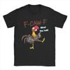 Funny F-Caw-F Chicken FCAWF Chicken T Shirt Vintage Tee Shirt Short Sleeve Crew Neck T-Shirts 100 Cotton Gift Idea Clothes