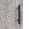 Highboard Gray Sonoma 34.5 x 34 x 180 cm Particleboard