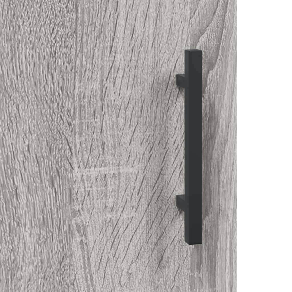 Highboard Gray Sonoma 34.5 x 34 x 180 cm Particleboard