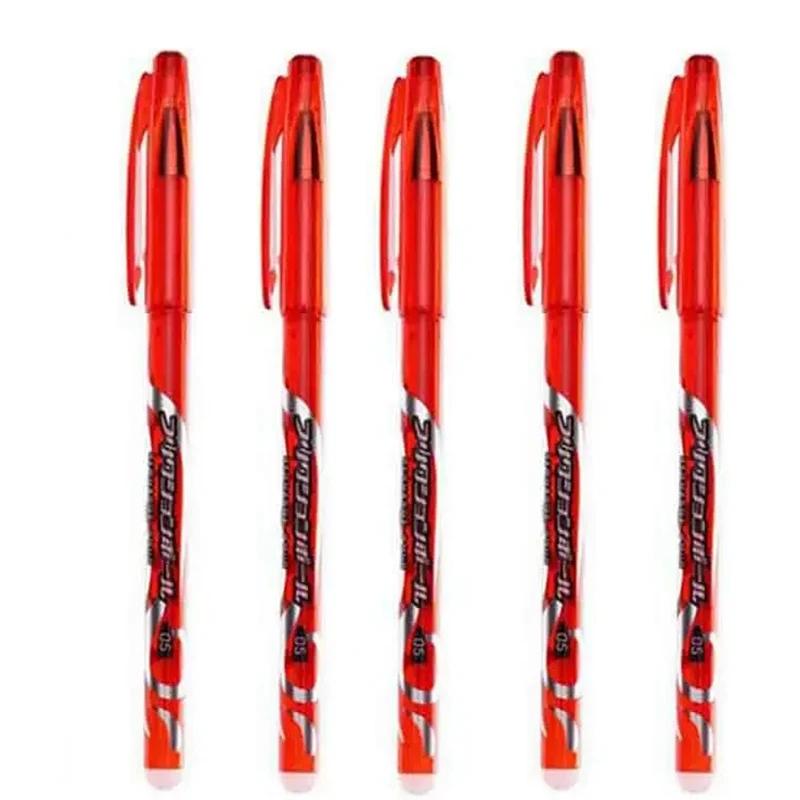 05mm Erasable Gel Pen Collection Black Blue Red Pen and Ink Refill Rod Kawaii Pens Washable Handle School Office Supplies Stationery