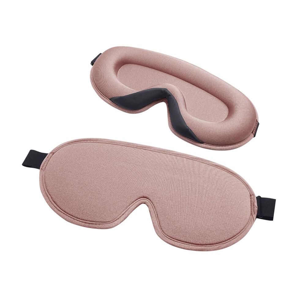3D tvarovaná maska na spaní blokující světlo pro ženy a muže, prodyšná, nastavitelná, 64 g
