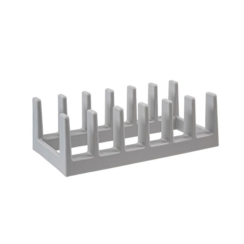 Multifunctional Pot Lid & Dish Rack - Plastic Kitchen Organizer for Plates, Lids, Cups & Dishes, Countertop Storage Holder