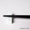 High Natural Made In Japan Chopsticks, Quality, Wood, 23.5cm, Thick, Hexagonal, Lacquer, Ebony, Black, G-64543
