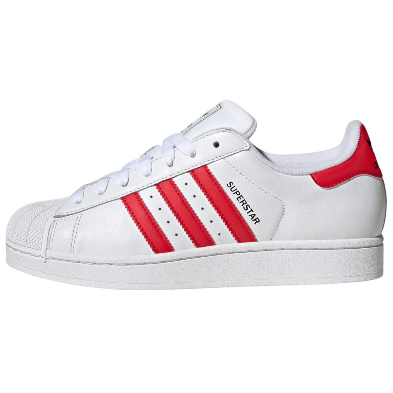 Adidas Superstar 2 White Scarlet Men