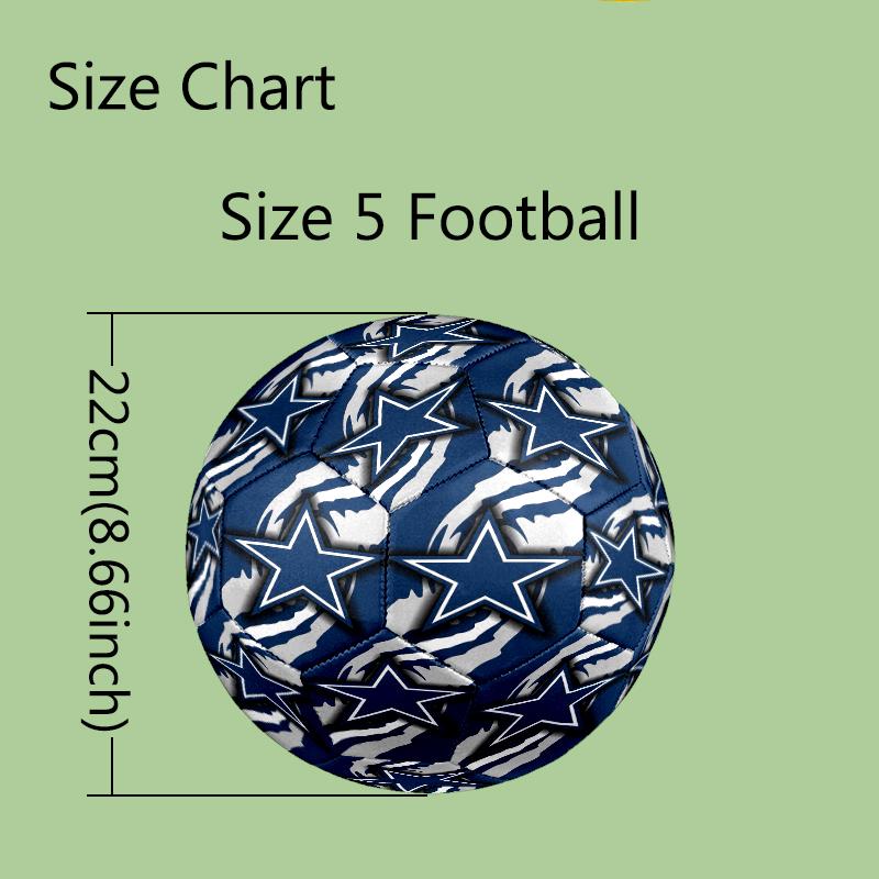 1pc Standard Football Size 5, Soccer Balls, FIFA World Cup Theme Soccer Ball, Machine Stitched, Ball for Training & Outdoor Match