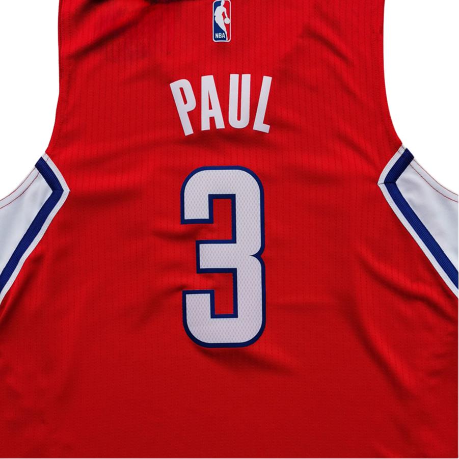 adidas X NBA Collaboration Swingman Fan Edition Los Angeles Clippers Chris Paul Casual Sports Comfortable Pullover Basketball Jersey 7470A-3LP-K91532
