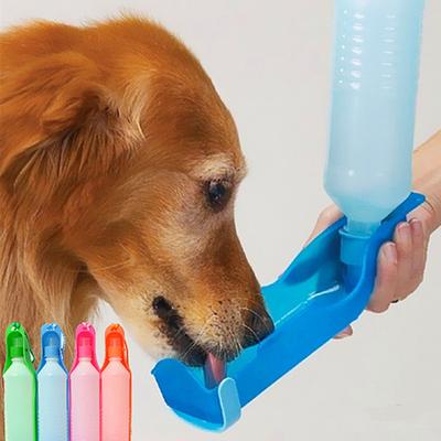 250ML Outdoor Portable Pet Dog Water Bottles Foldable Tank Drinking Design Travelling Bowl Feeding Dispenser