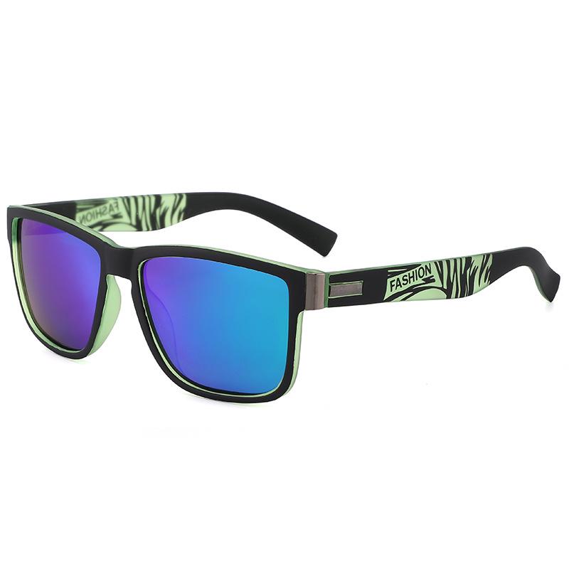 2024 Euro-American Men's Retro Square Polarized Sunglasses D518