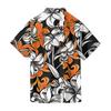 Men's Casual Fashion Printed Short,Sleeve Shirt