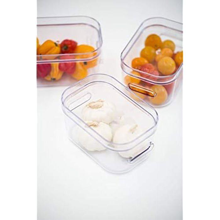 Storage Box Lid - SMARTSTORE - Compact S - Transparent - BPA-Free Plastic - Stackable