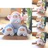 Adorable Soft Plush Shark Keychain Cute Ocean Animal Bag Charm Stuffed Toy