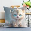 Cartoon Zodiac Pillowcase Dormitory Decoration Office Living Room Home Pillowcase