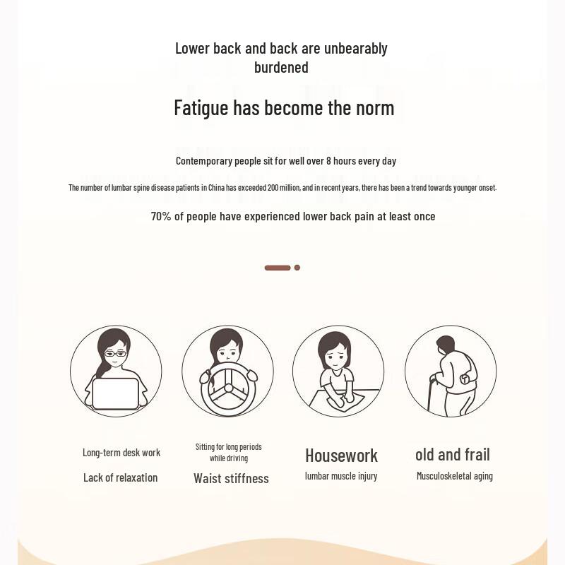 OGAWA Lumbar Massage Pillow