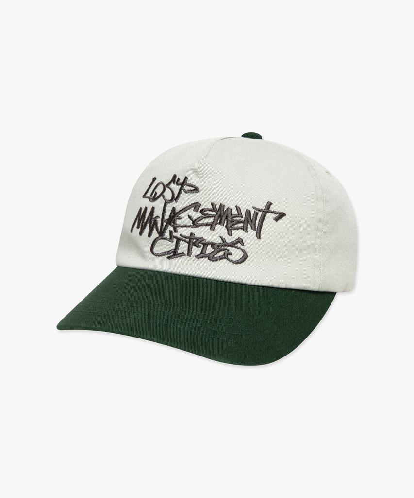 LMC Color Block Tagging 5Panel Cap Green