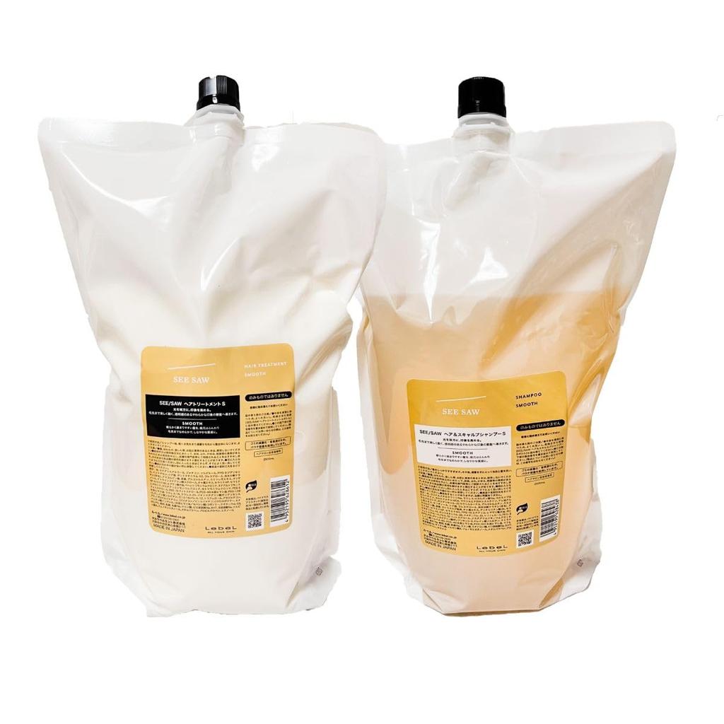 Lebel Seesaw Hair Scalp Shampoo S 2500ml Hair Treatment S 2500ml Set & /