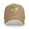 Settle Down Beavis Cappellino da Baseball Unisex Cappelli Donna Visiera Protezione Snapback Cappellini Beavis and ButtHead