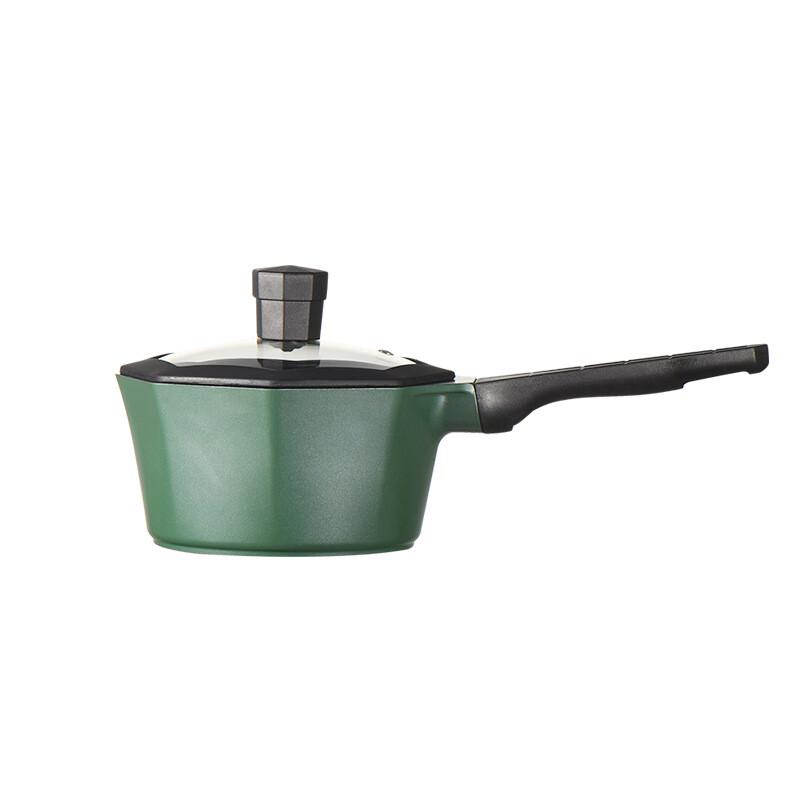 

Xiao Cai Ya 18cm Maifan Stone Non-stick Octagonal Milk Pot