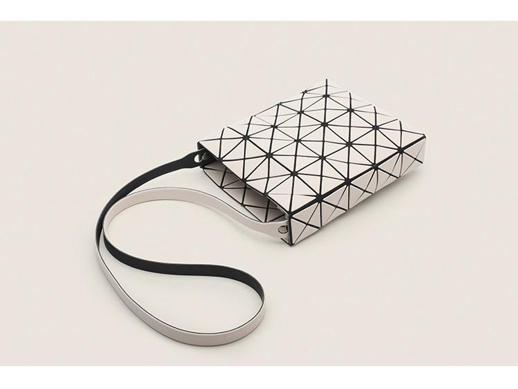 2024 Geometric Rhombus Mini Tote & Shoulder Messenger Bag