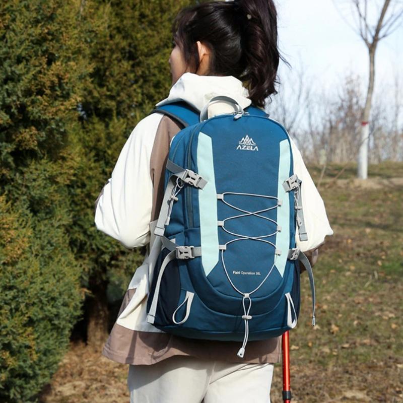 Outdoor Portable Backpack, Large Capacity, Foldable Bag, Ultra-light Travel and Hiking Backpack