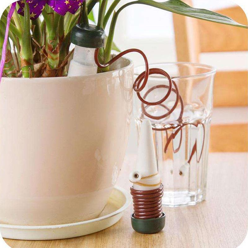 Automatic Drip Waterer for Potted Plants - Ideal for Travel or Business Trips