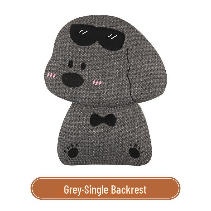 Cute Female Puppy Cartoon Car Seat Cushion for Chevrolet Equinox, Cavalier, Cruze - All Seasons