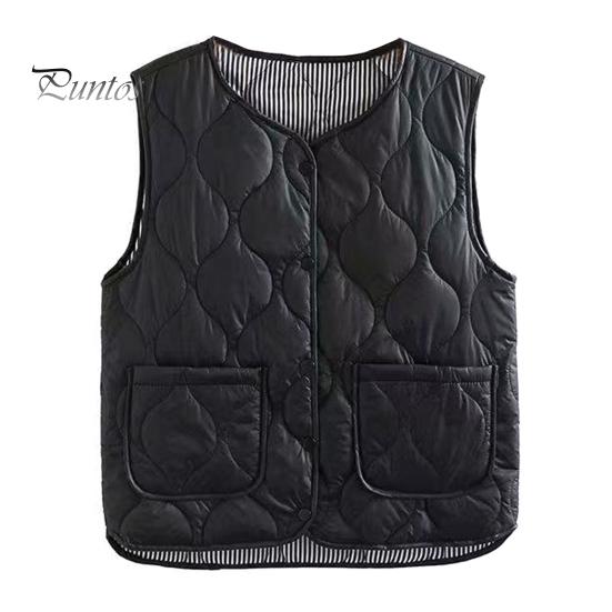 

Зимний женский многослойный жилет с сумкой для хранения, тонкий, с подкладкой, застежка на кнопки, V-образный вырез, без рукавов, однотонный, ветрозащитный, сохраняющий тепло, для улицы, пух 5XL чёрный