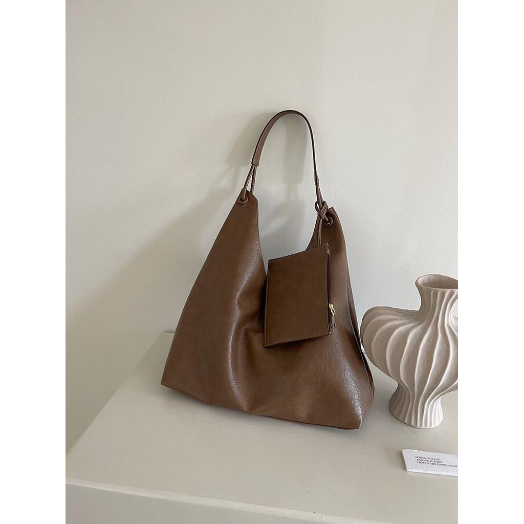Ielgy Casual All-Match Commuter Large-Capacity Shoulder Tote Bag