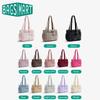 BAGSMART Borsa Tote Tre Misure Tasche Multiple Borsa a Mano Imbottita Borsa a Spalla Casual Grande Capacità Borsa Tote Imbottita