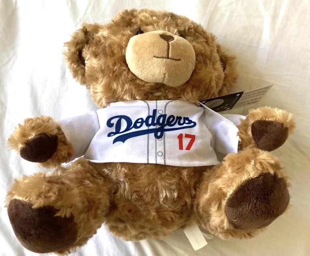 [International Exclusive] Shohei Ohtani Teddy Bear #17 Los Angeles Dodgers [Parallel Import]