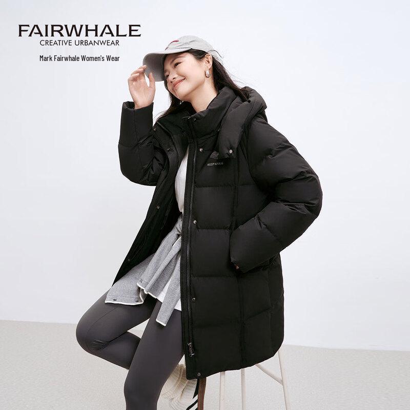 

Mark Fairwhale Women s 2025 Winter Mid-Length Down Jacket XL