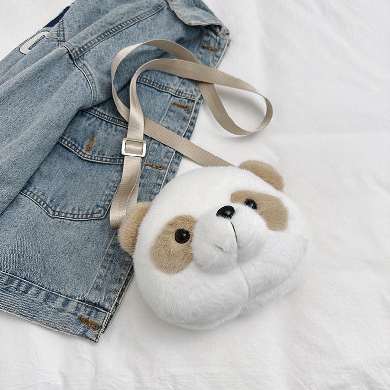 

Cute Cartoon Crossbody Bag 2023 Winter New Simple Fashion Shoulder Bag Sweet Fresh Style хакі