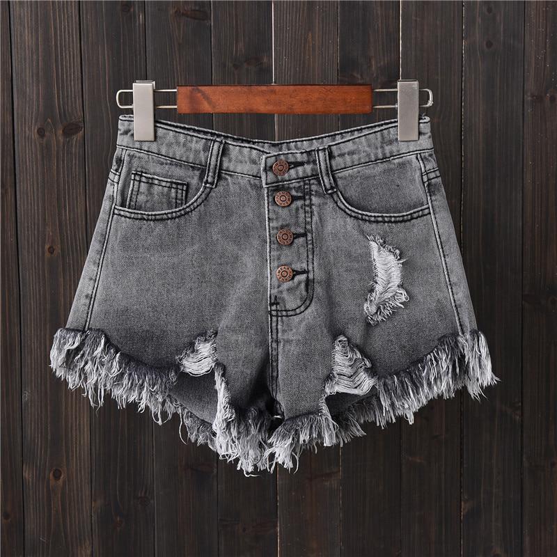 denim booty shorts plus size