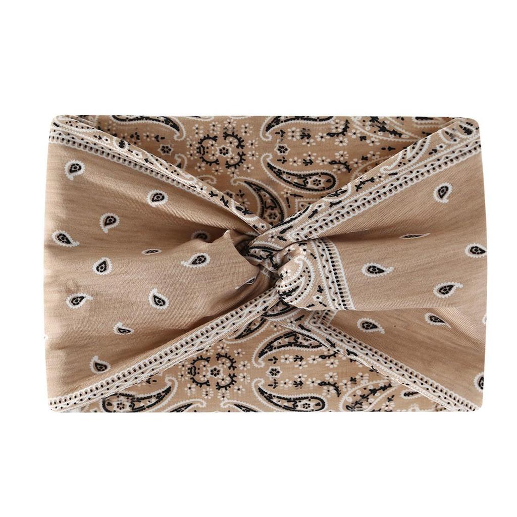 Women's Elastic Cross Super Wide Headband for Yoga, Running, and Sports
