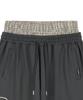 ROCKCAKE Check Layered 96 Wide 2Way Jogger - Charcoal