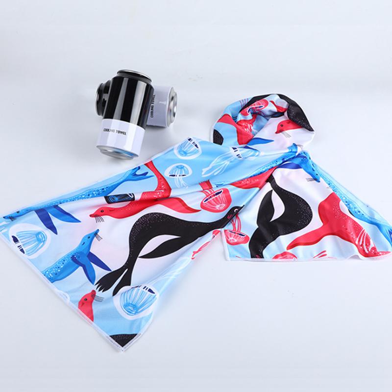 Sports Exercise Sweat Summer Ice Cold Towel PVA Cooling Towel Color For Choice Sports Exercise Sweat Summer Ice Cold Towel PVA Cooling Towel Color For Choice
