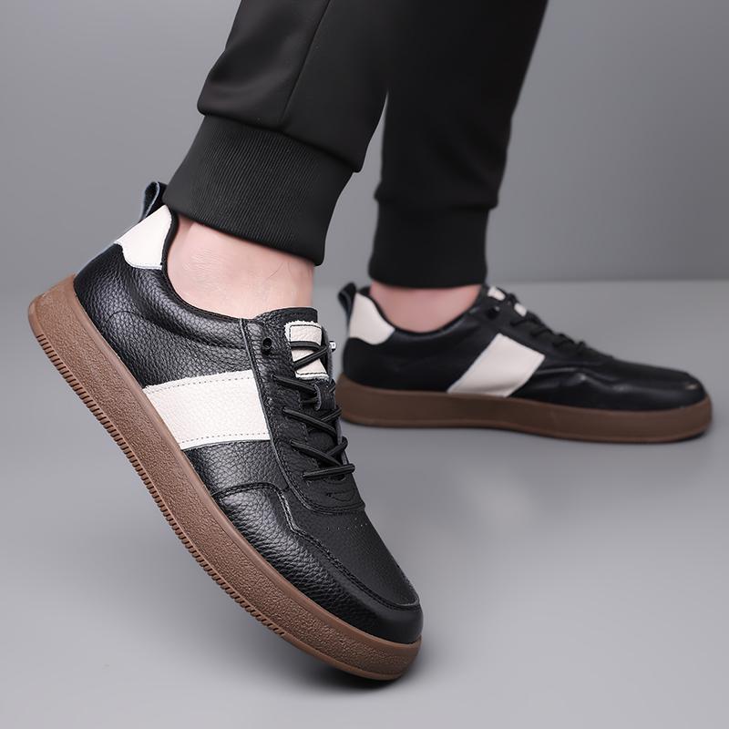 Sneakers Mens Dress Shoes Retro Male Leather Business Male Baroque Footwear Casual Outdoor Mens Oxford Footwear