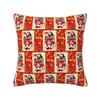 Queen Of Hearts Square Pillowcase Cushion Cover Pillow Case Throw Pillow Cover for Home Bedroom Car