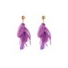 Earring - Creative and Fresh Floral Resin Long Flowing Tassel Earrings for Women, Unique and Sweet Earrings
