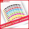 Mavik Cosmic Road Bike Stickers Bicycle Wheel Rim Wheelset Carbon Blade Circle Single Bike Stickers Wheel Decoration