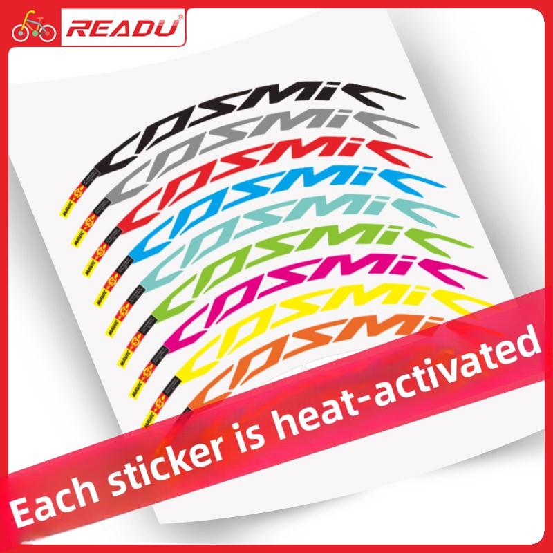 Mavik Cosmic Road Bike Stickers Bicycle Wheel Rim Wheelset Carbon Blade Circle Single Bike Stickers Wheel Decoration