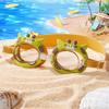 Cartoon-Tier Kinder Schwimmbrille Anti Kleiner Bär Schwimmbrille Wasseraktivitäten